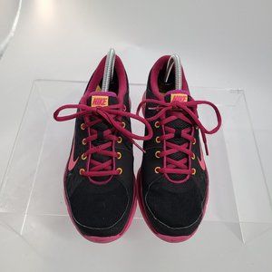 Nike Flex Trainer 3 580374-007‎ Women's Black Pink Running Shoes US Size 9.5